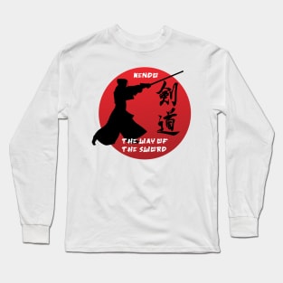 Kendo - The Way of The Sword Long Sleeve T-Shirt